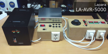 Análisis del estabilizador de tensión Lapara LA-AVR-5000